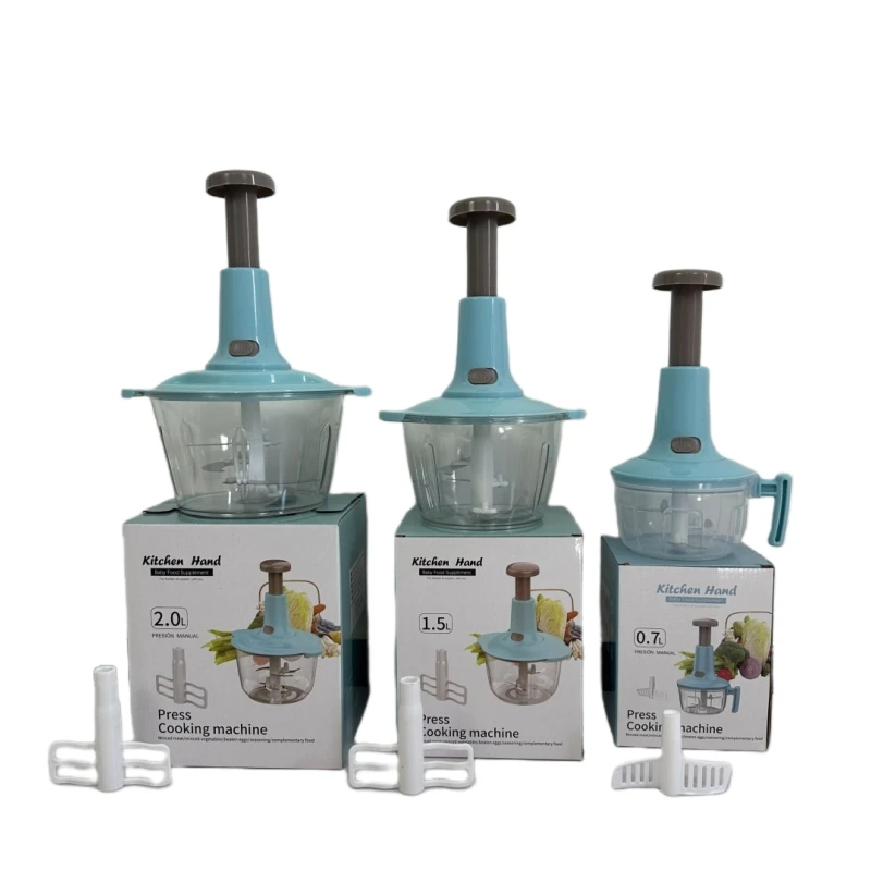 Wholesaler Multifunction Food Mixer Processor Meat Blender Express Manual Food Chopper Vegetable Chopper Garlic Onion Chopper