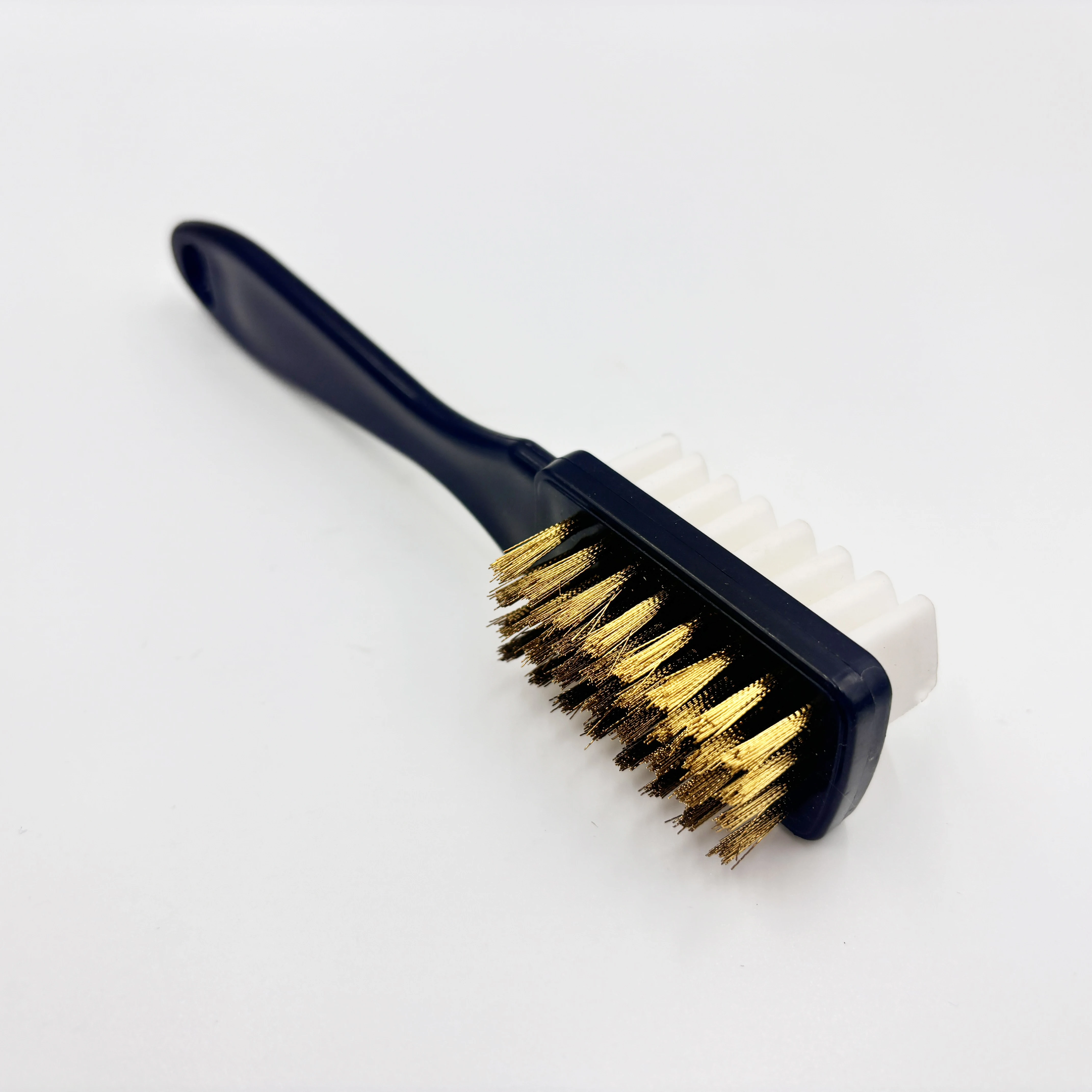 Factory Wholesale Custom Logo Double Sided Copper Wire Boot Suede Shoe Cleaning Brush
