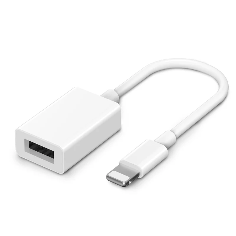OTG for Apple to USB 3.0 Camera Reader Adapter for lightning iOS 14 13 12 Connector Kit Data Cable For IPhone 13 12 11 Pro 7 8 X