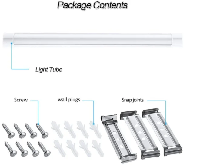9w 18w 25w 36w led batten linear light