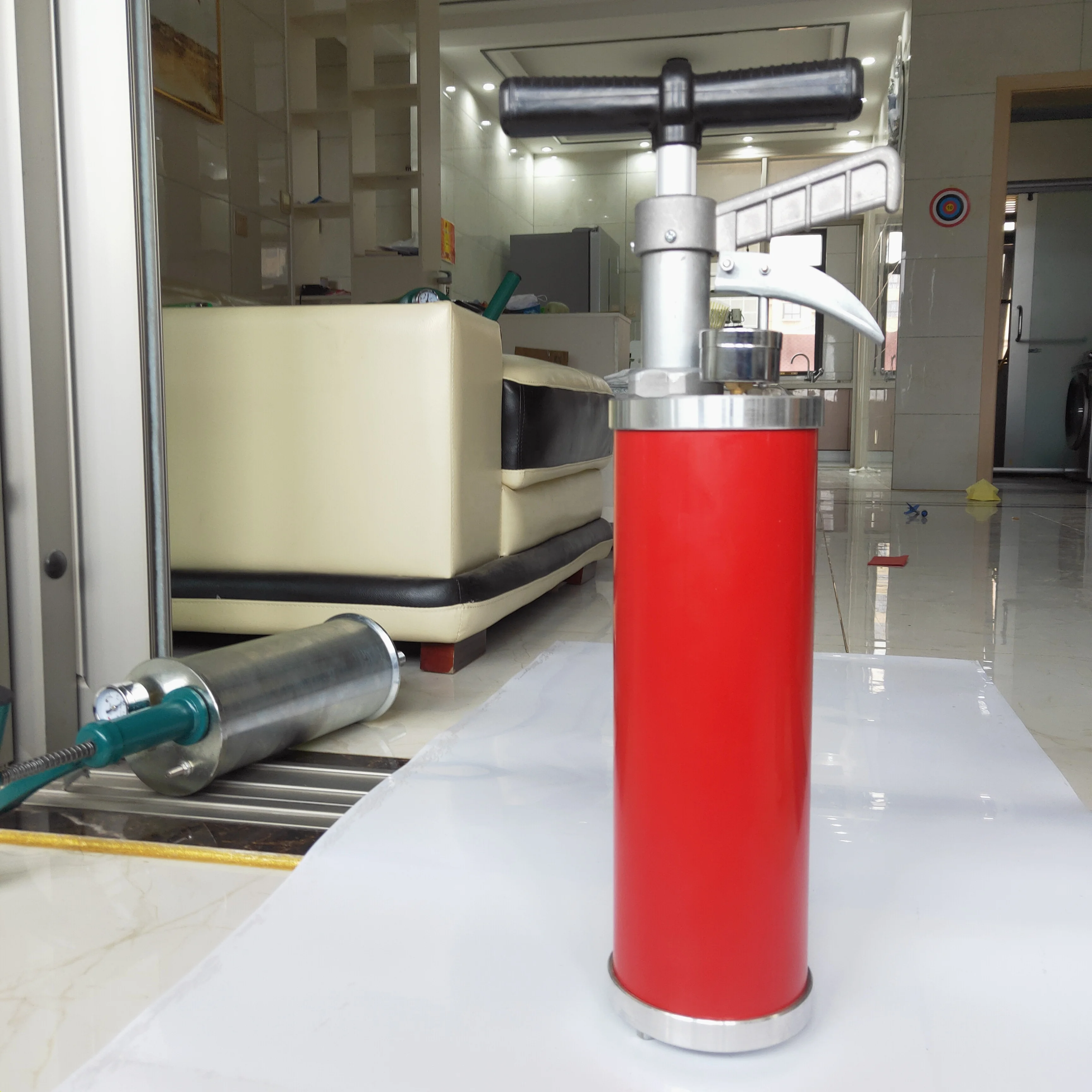 Hot Selling Home High Pressure Pump Plunger Sink Manual toilet dredge tool air blaster pipe drain cleaner