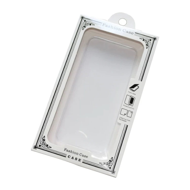 С прозрачным окошком чехол для сотового телефона биоразлагаемый 3C корпус мобильного бумажная коробка