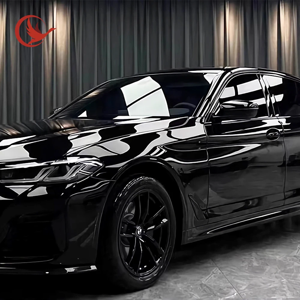 Color changing glossy metal automotive film PET liquid automotive color changing film super glossy vinyl film