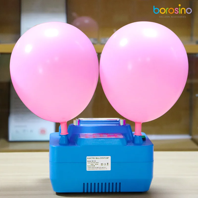 Borosino 800W B312N Fresh Air Precise Balloon Inflator Portable Air Blower Dual Nozzle Home Use Machine