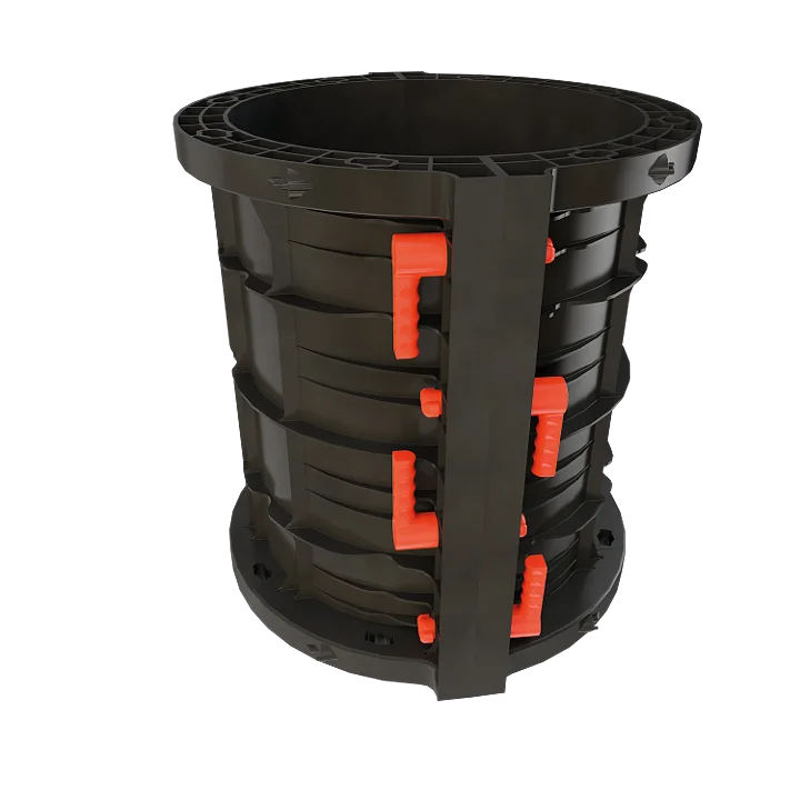 New arrival plastic building materials round formwork