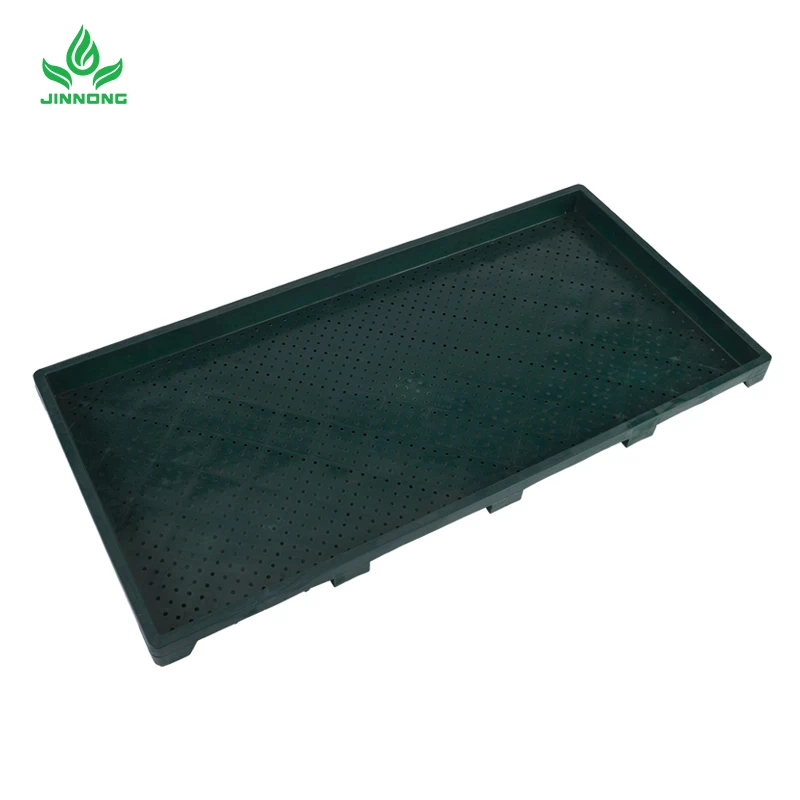 Best price plastic plant tray 60*30*3.5cm factory direct sale nursery seed rice transplanter seedling tray