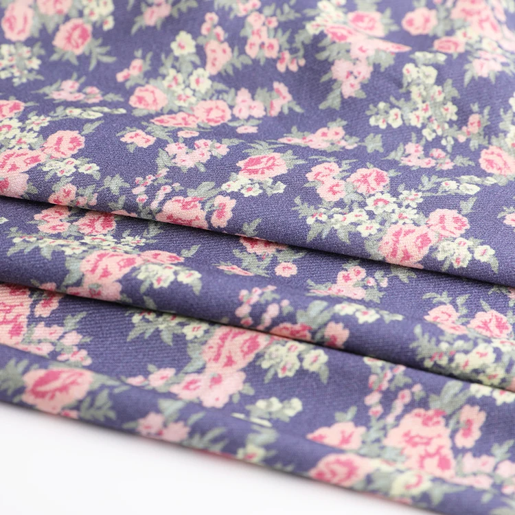 Best selling 77% polyester 20% 3% spandex 76% 18%rayon 6%spandex rayon fabric custom print