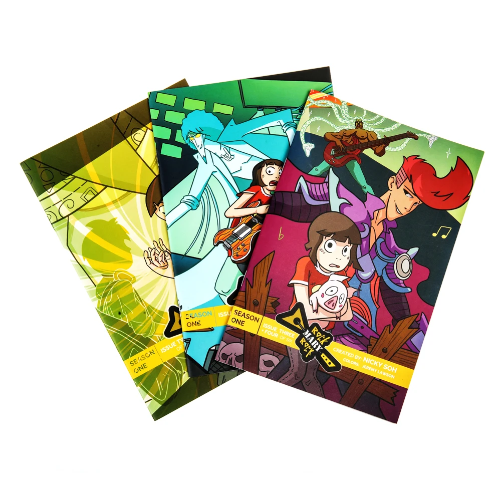 Paperback Comic Book Printing with Full Color