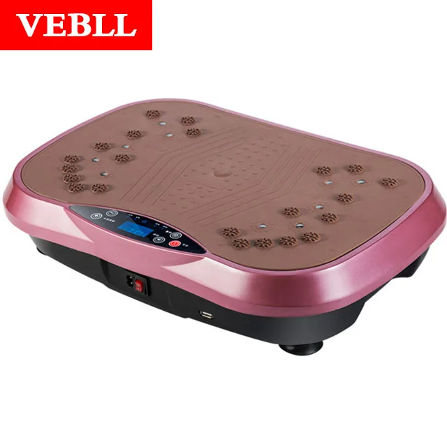 
opening promotion Indoor Rejection of Fat Electric Crazy Fit Massage Power ultrathin body slimmer Vibration Plate 