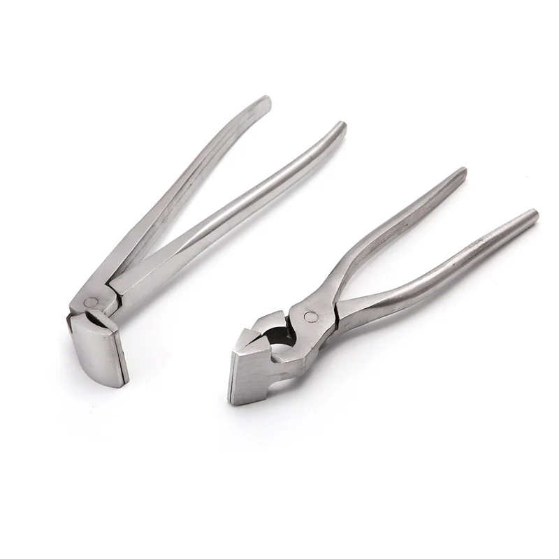 Wholesale Handmade DIY Leather working Tools Bag&wallet Making pliers Curved&Straight Mouth Pliers