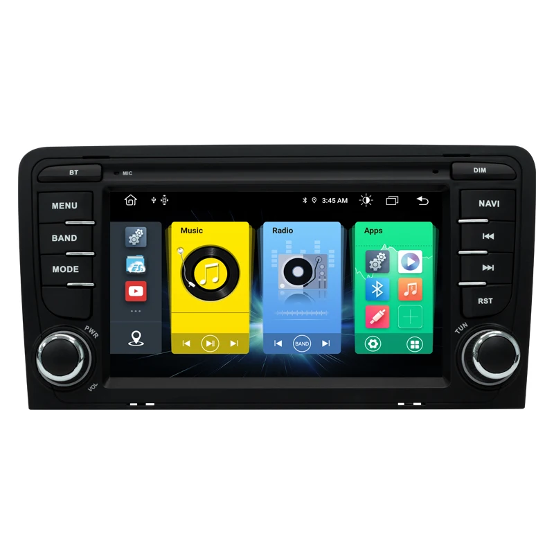 Высококачественная Автомагнитола Android 2003-2011 для Audi A3 2003-2012 S3 8 P 2006-2012 Rs3 Sportback 2011 Прямая поставка с завода