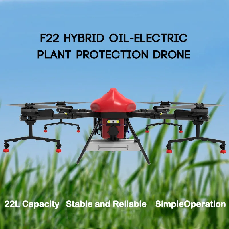 22L Large NS Payloads High Efficient Farming Tools Hybrid Gasoline-Electric agriculture spray Drones