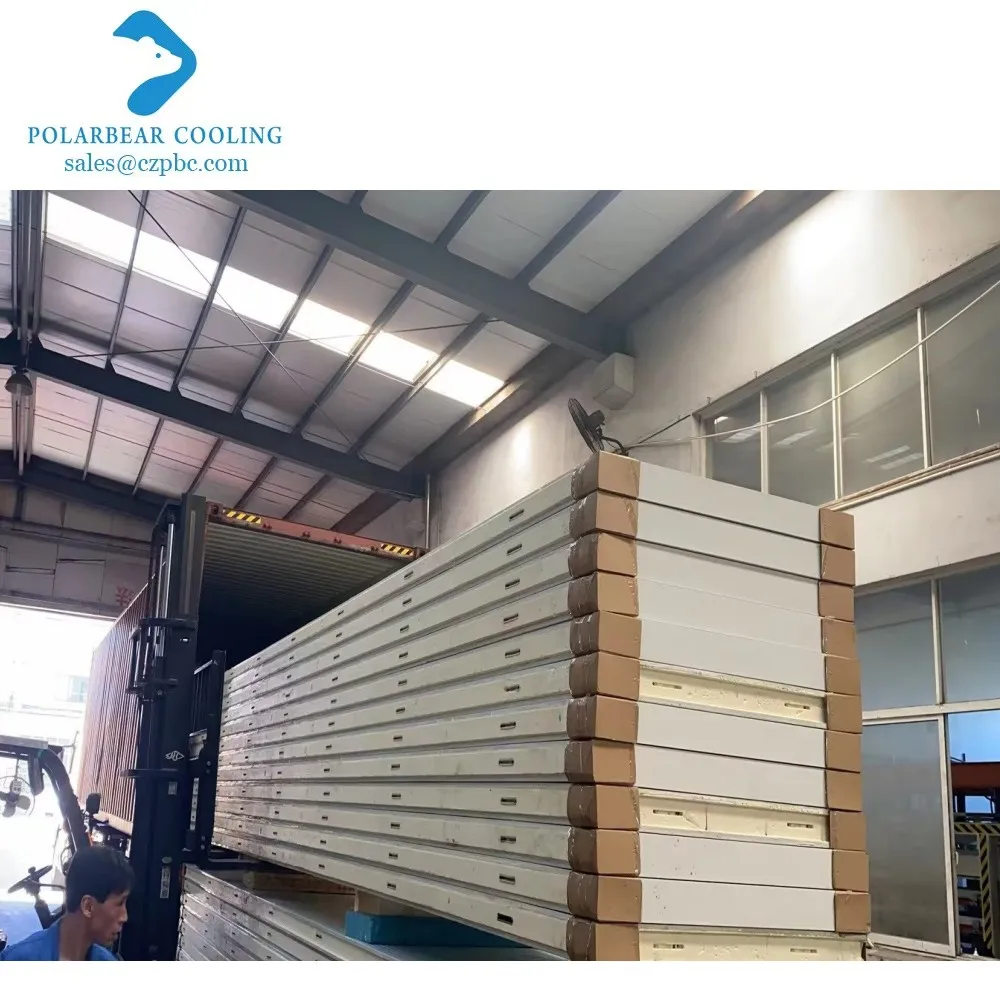 Fire proof sound proof rock wool sandwich wall and roof PU sandwich panel