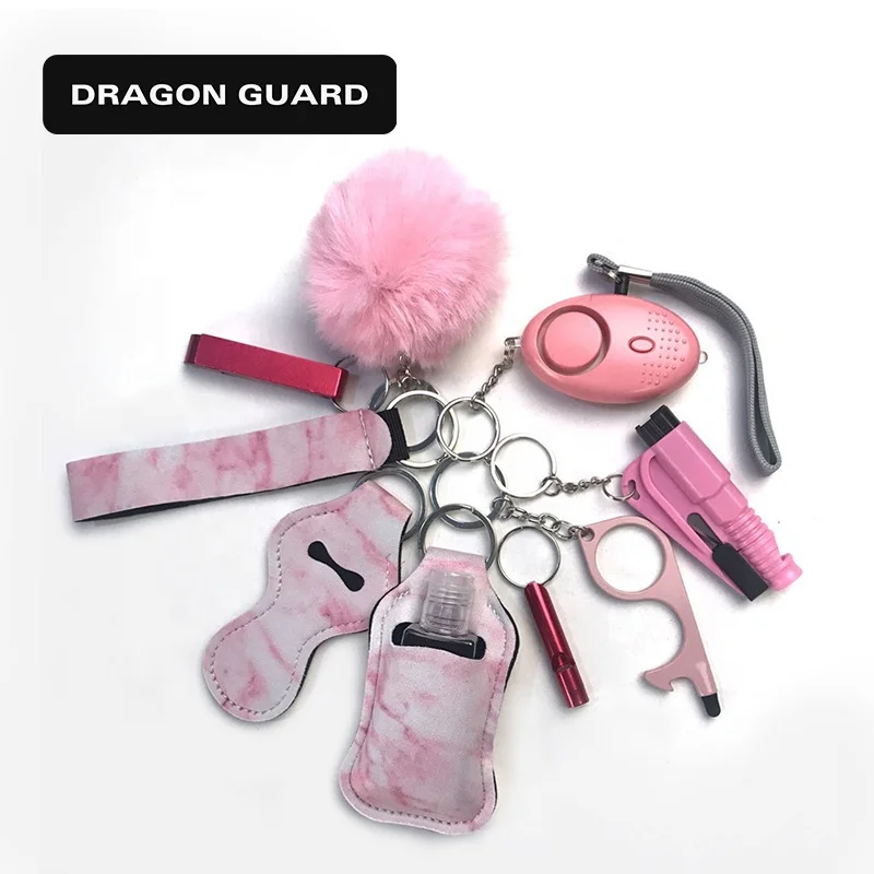 Дракон гвардии 10 шт./набор модный браслет брелок ручка комплект инструменты для выживания в диких условиях поставки нож самообороны ювелирных изделий