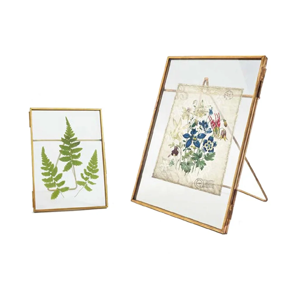 Wholesale Wedding 4x6 Desk Wall Picture Frame Photo Home Decor Metal Photo Frame Floating Gold Glass Decoration Guangdong Copper