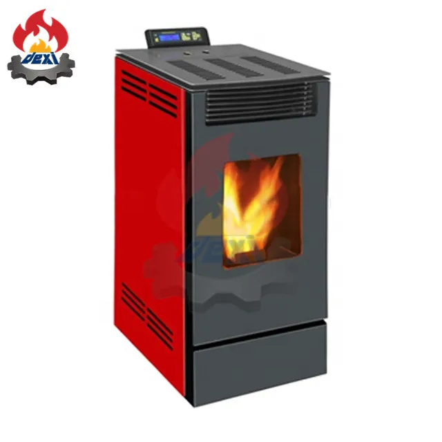 DX-100A 10kw Hot sale air heating wood pellet stove wood heating air pellet stove