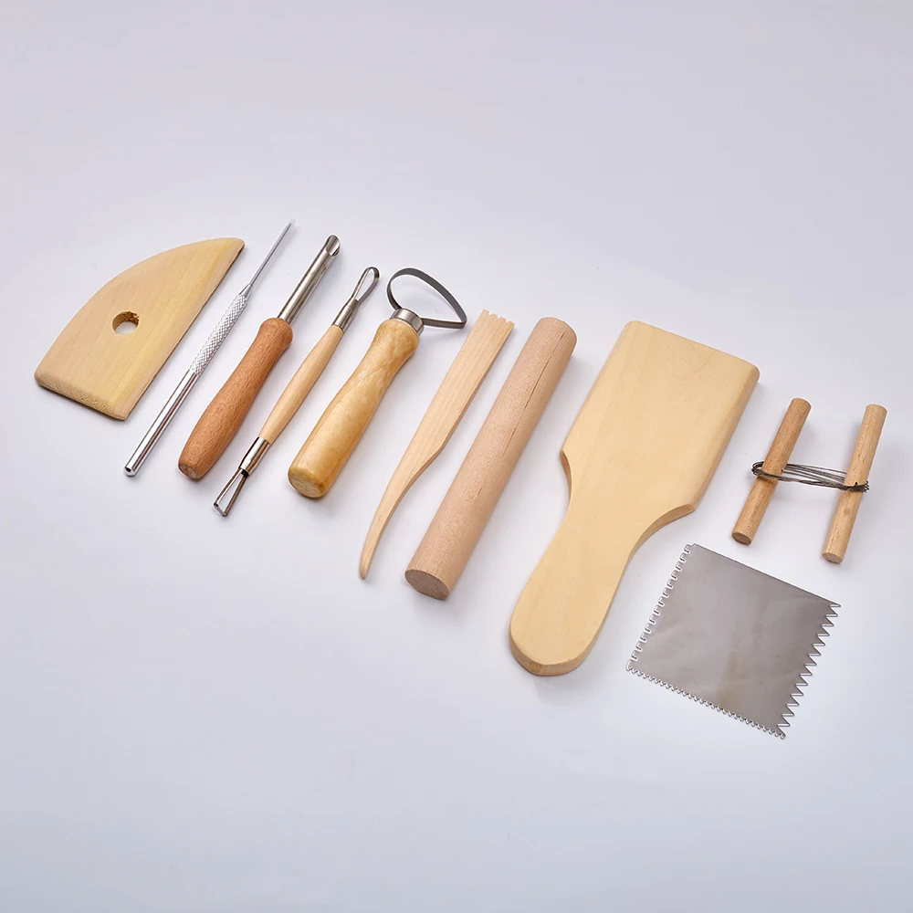 pottery tools wooden beginner pottery tool set tool for modeling in other art supplies
