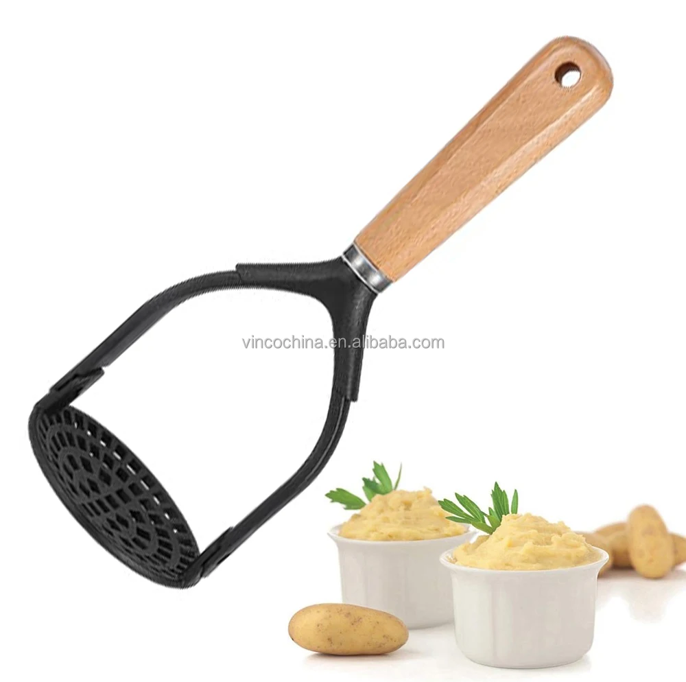Useful Potato Masher Plastic Kitchen Mash Tool Heavy Duty Juicing Manual Press Pumpkin Vegetable Puree Juice Maker