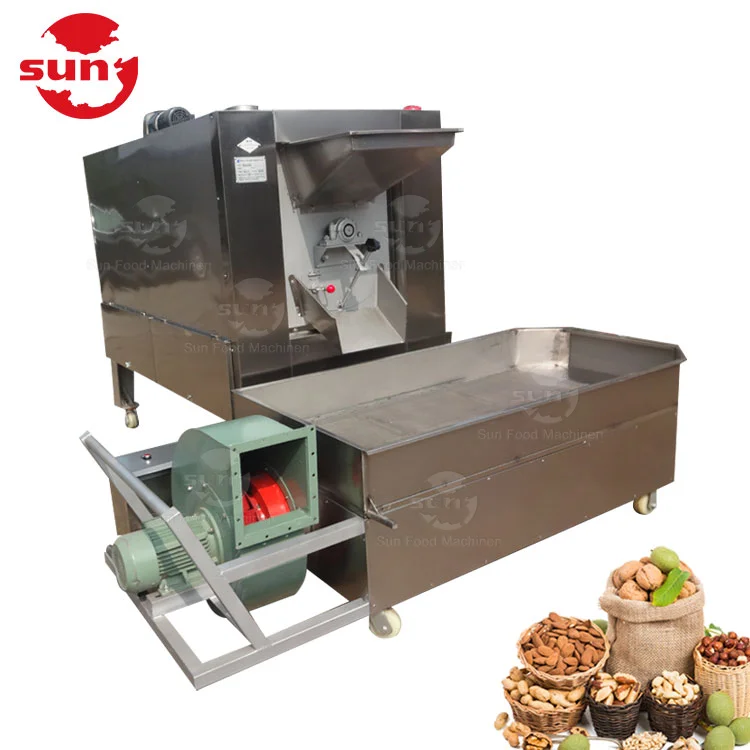 Industrial low price peanut hazelnut walnut soya bean roasting machine