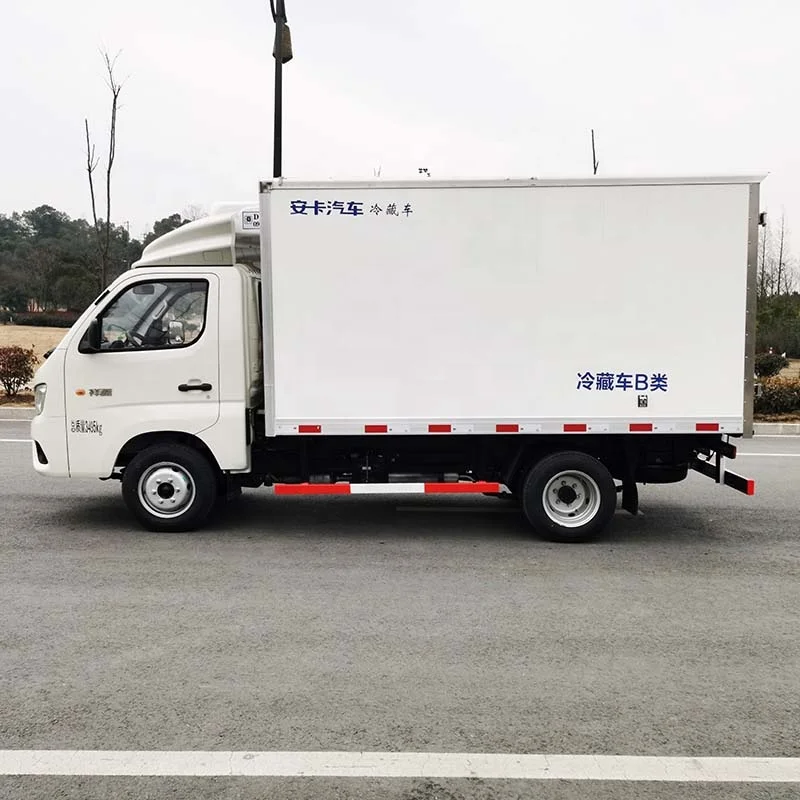Foton 4x2 1 тонный мини-холодильник грузовик морозильная камера небольшой рефрижератор для замороженной курицы