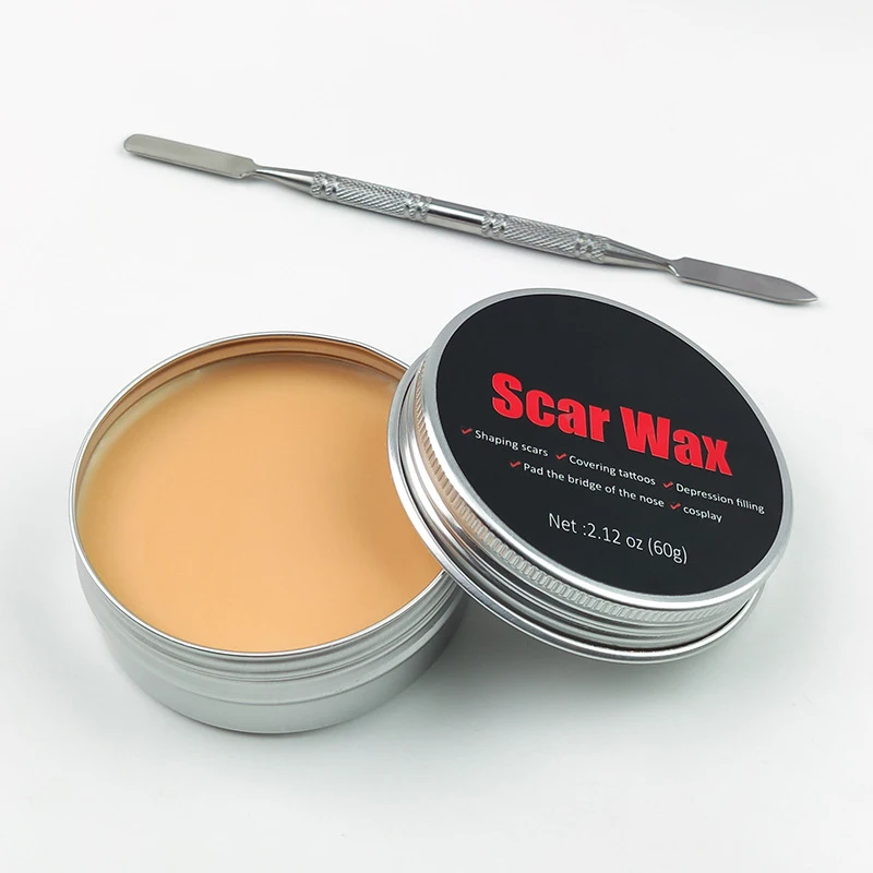Halloween Liquid Latex Special Effects SFX makeup kit for Fake Scar Wound Makeup Fake Modeling Wound Scar Wax set