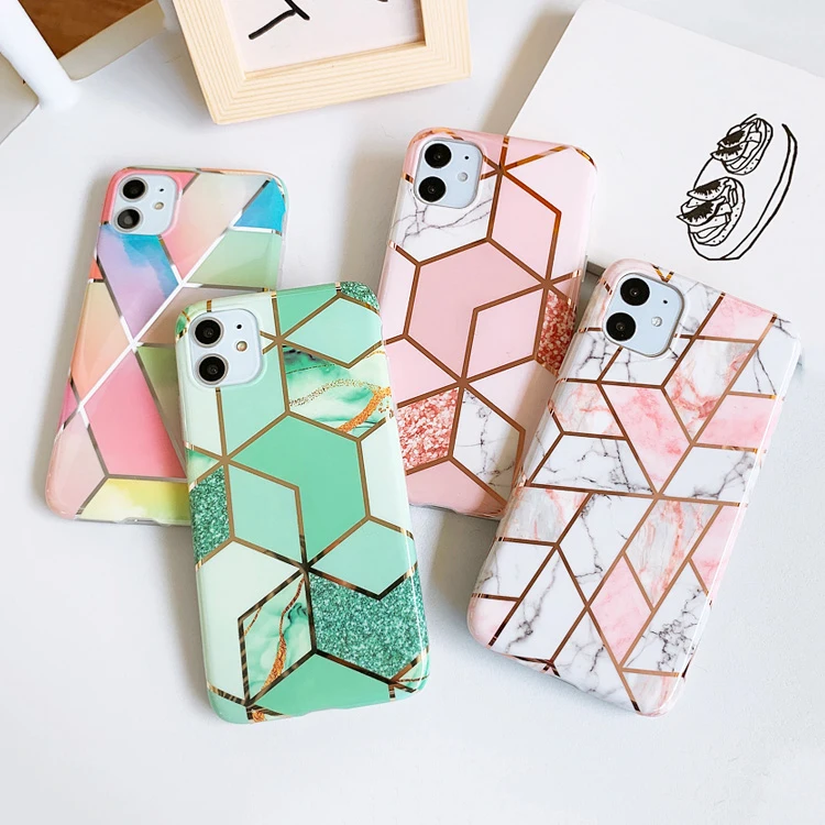 
Laudtec Christmas Bling Splice Custom Phone Case for iPhone 11 11 Pro 11 Pro Max Gril Phone Cases 