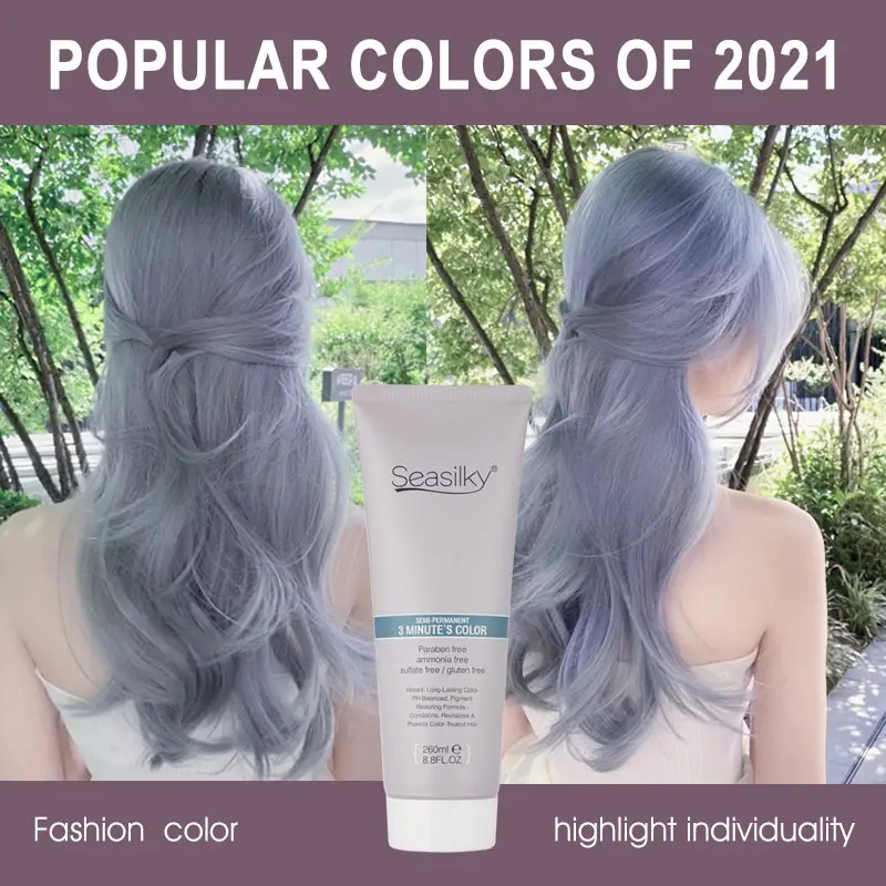32  Colors  Semi Permanent Professional Hair Color Conditioner Cream
