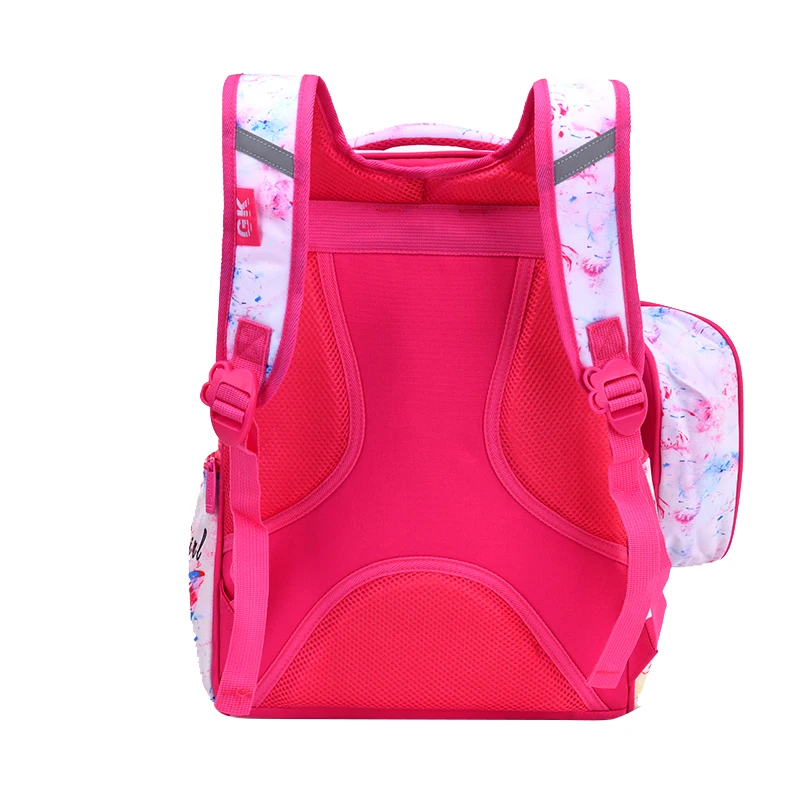 17 inches 2 pieces set 3D EVA cartoon character fashion school bag with heat transfer pattern