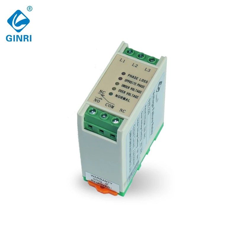 JVR-380 Voltage Monitoring Relays for Protect Over&Under Voltage 3 Phase Failure Control Relays