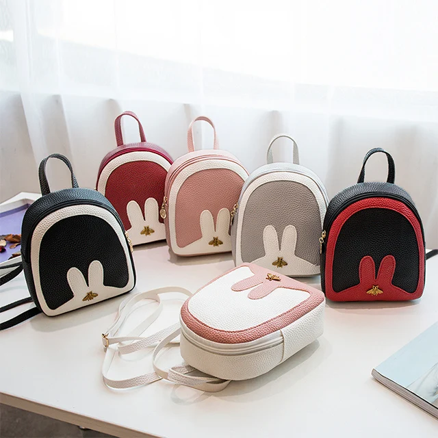 
Fashion Sunny Girls Shoulder Backpack PU Handbags 