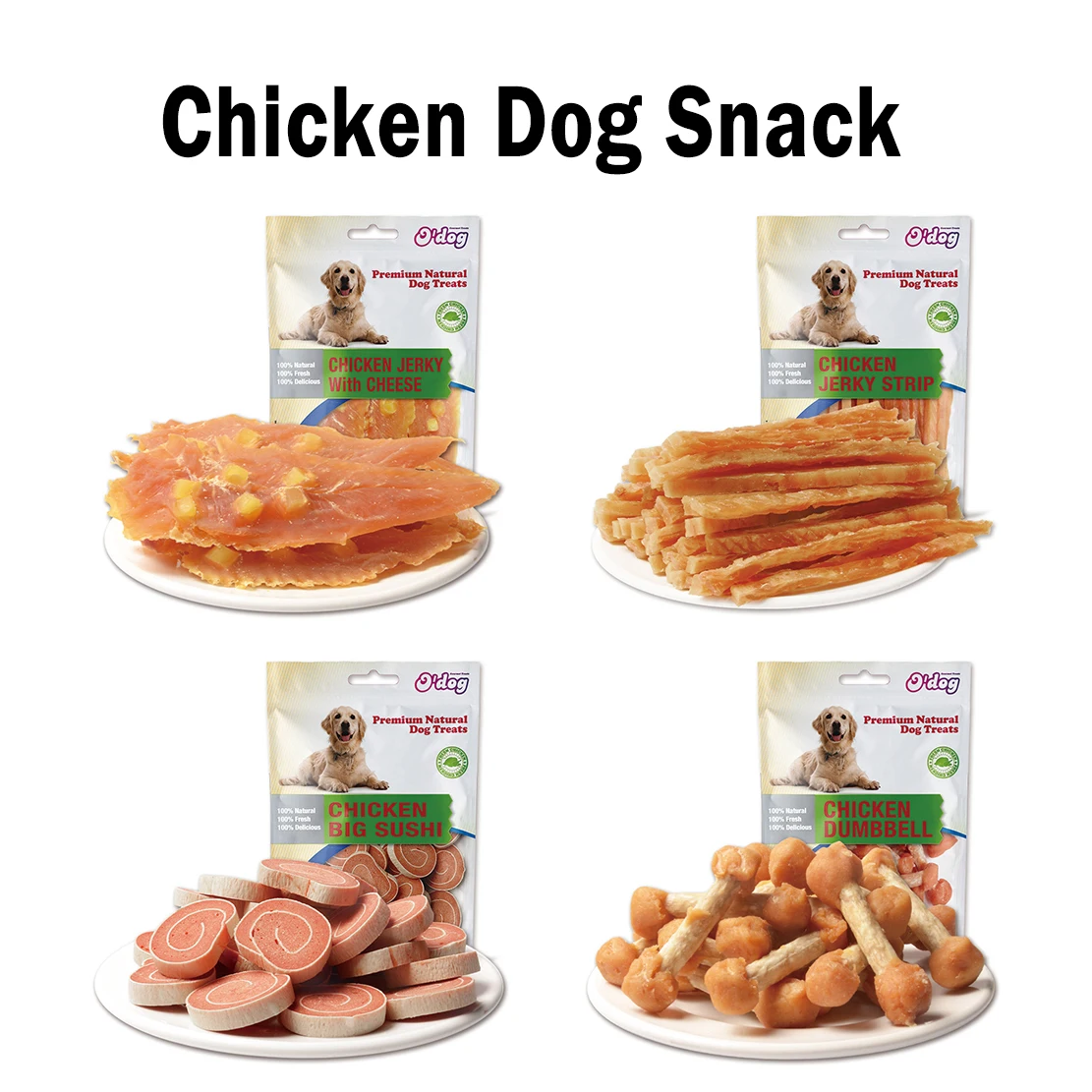 OEM Dog Snack Chicken Combination 100% pure meat to make dog snack training rewards healthy dog food chicken