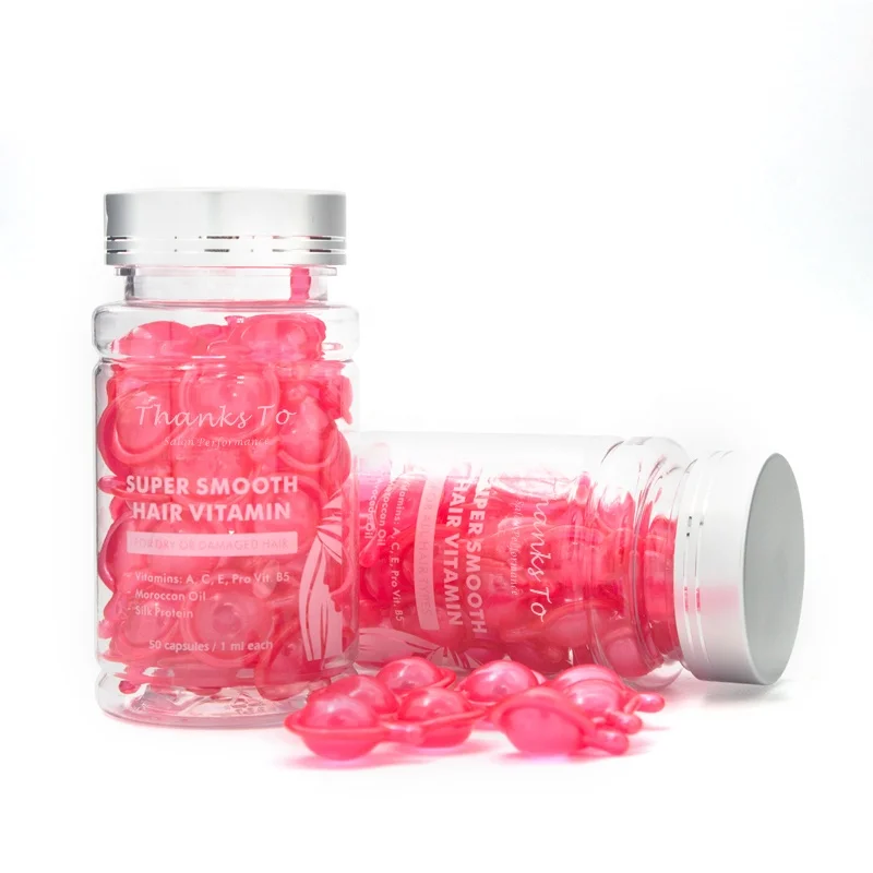 Private Label Best Selling Oil Capsule Repair Frizz And Damage Hair Care Repair Split Ends Hair Treatment