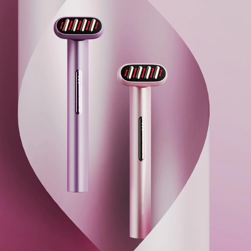 Home Use Multifunctional Skin Care Anti-Wrinkle Eye Lift Tightening EMS Photon Therapy Facial Massager Beauty Device