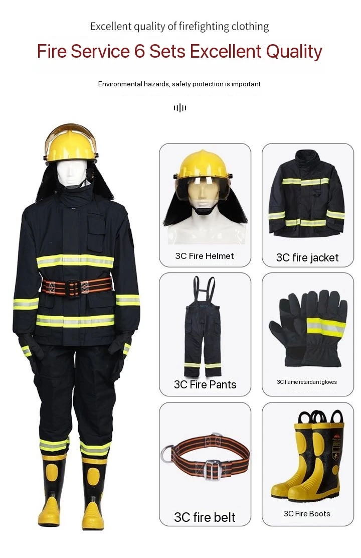 6-piece fire protection kit