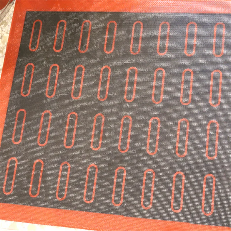 Lightning Puff Silicone Perforated Baking Mat Custom Silicon Standard Baking Sheet Size Mat