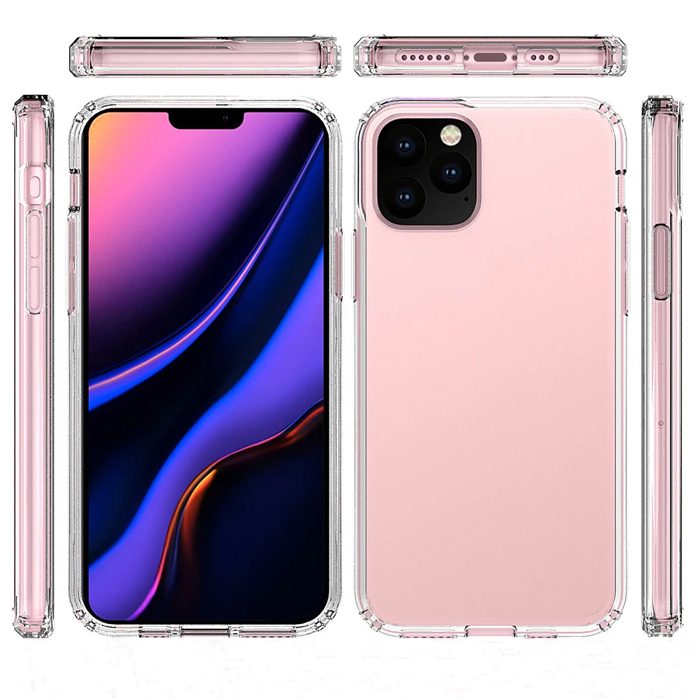 Hot Sales Transparents Soft Silicon Mobile Case Covers For iPhone 11