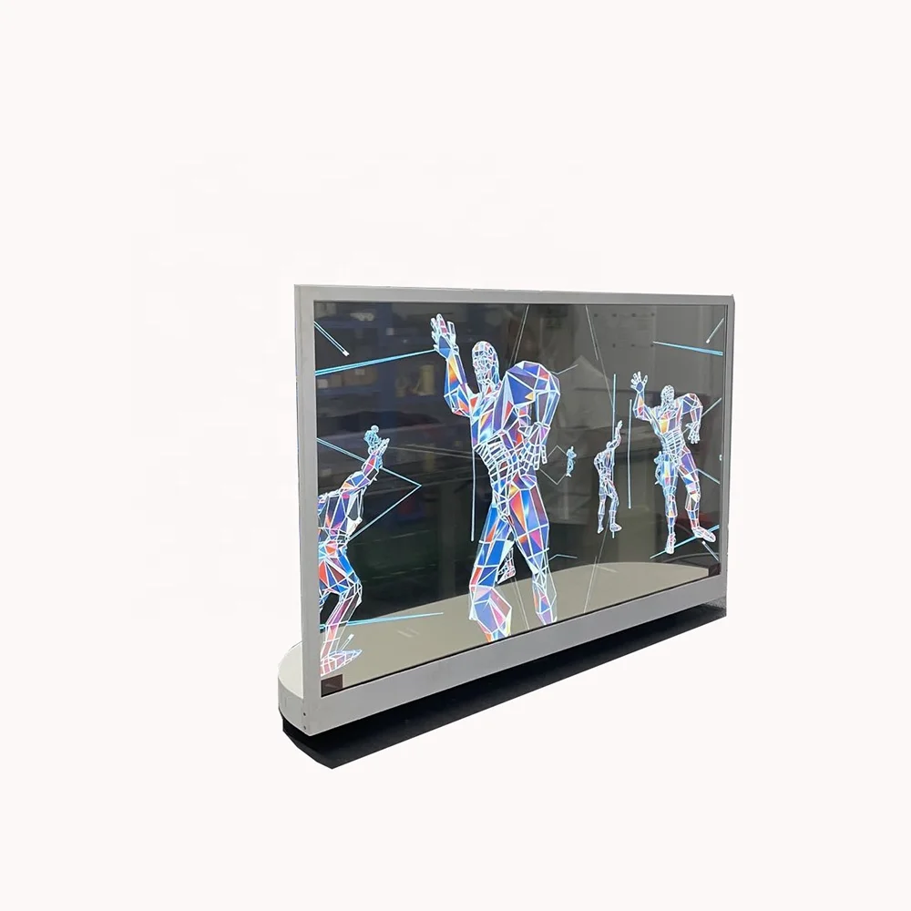 Внутренние 55 дюймовые OLED прозрачные LCD дисплеи Панель ТВ экран для рекламы