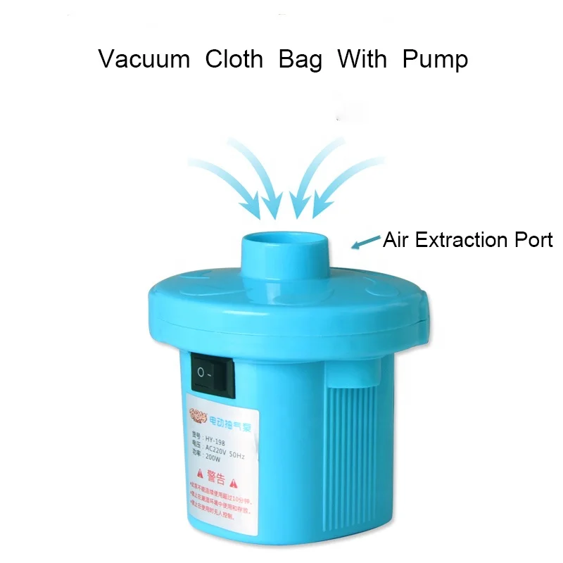 space saver large clear reusable thick plastic vacuum seal bag space saving clothing storage bags for clothes travels with pump