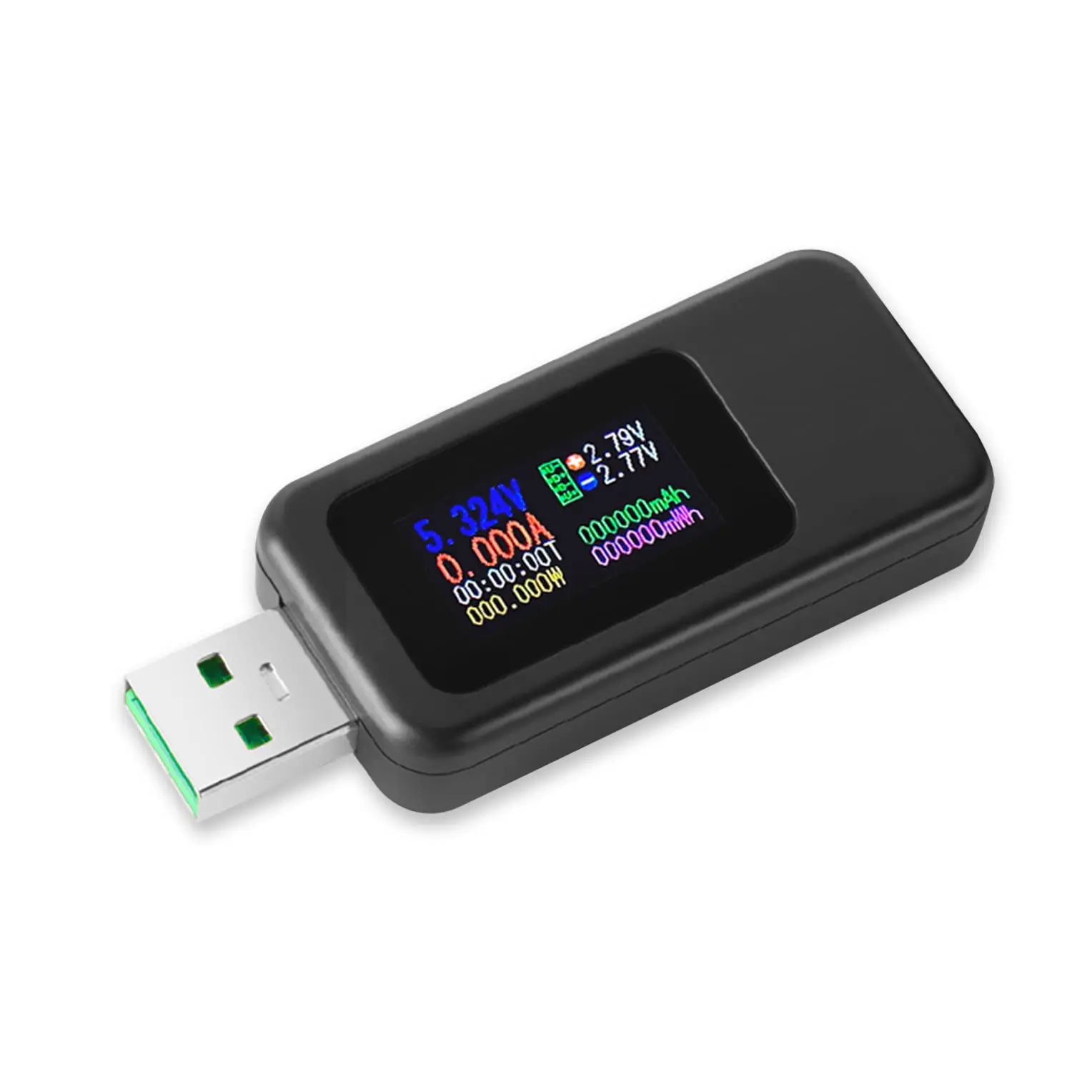 USB-детектор вольтметр амперметр
