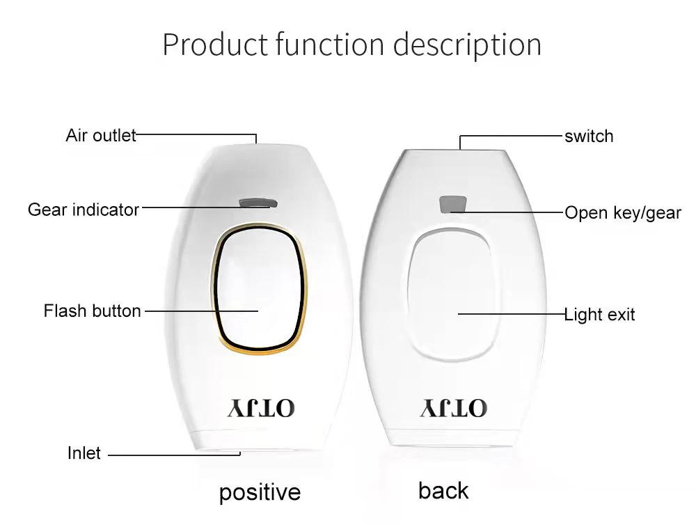 Wholesale Laser Epilator For Women IPL Hair Removal Device Painless Photoepilator Electric Depilator