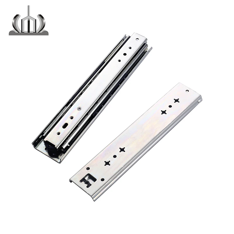 53mm heavy duty loading industrial telescopic slides drawer slide rail