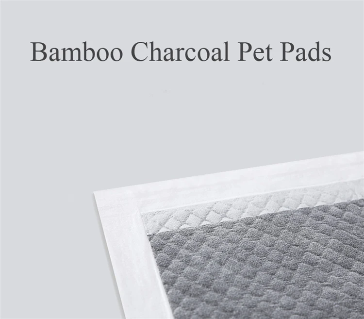 Bamboo charcoal tissue disposable japanese pet select training super absorption dog cat potty urine pee pads