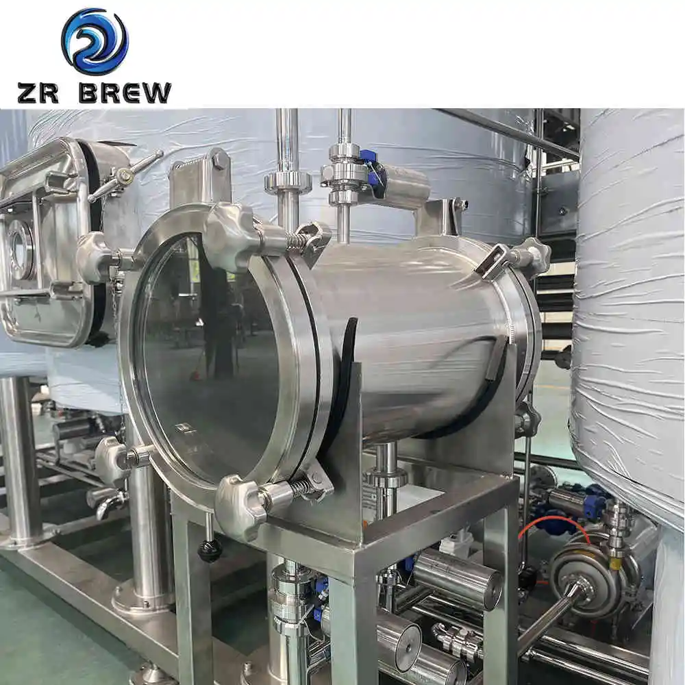 1000l 10bbl 3-vessel stainless steel commercial beer brewing brewhouse system cost for beer restaurant