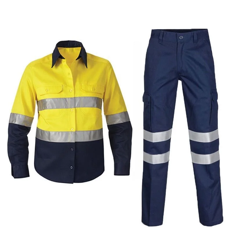 High Visibility Chile Type Coverall Reflective Work Uniforms Workwear