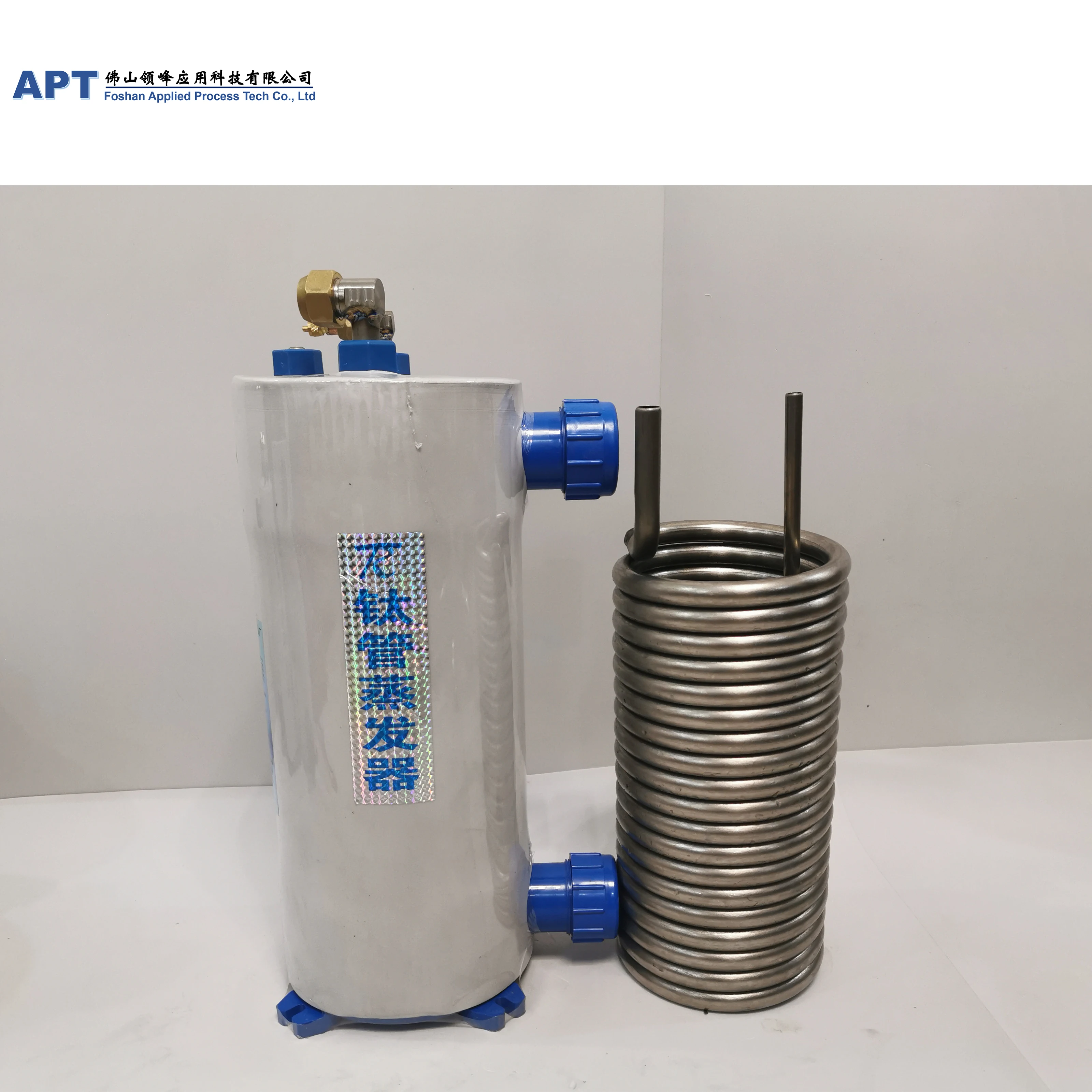 
Titanium tube aquarium evaporator 2.75KW to 27.5KW 