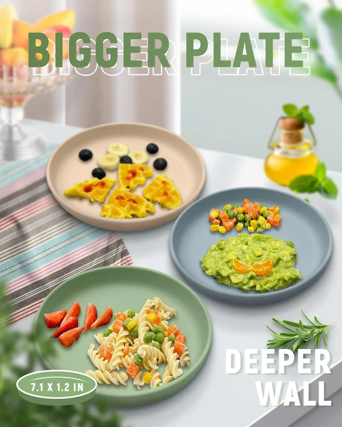Wholesale Low Price Baby Feeding Non-slip Silicone Baby Plates Toddler Plate Baby Dishes 100% Food Grade Suction Plates For Kids