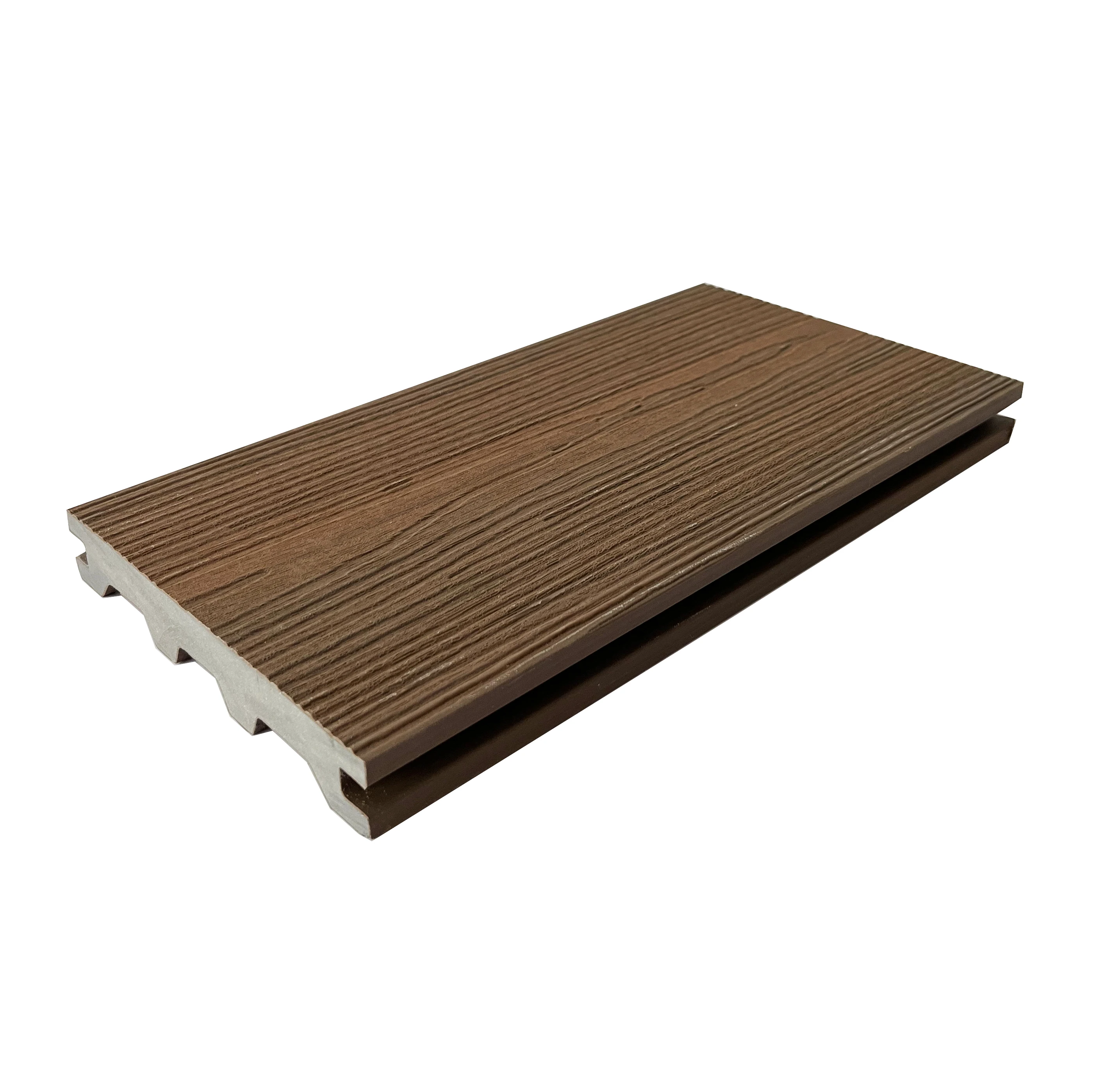 composite decking Solid/Hollow Wood Plastic Board Composite Floor Crack-Resistant Outdoor WPC Deck