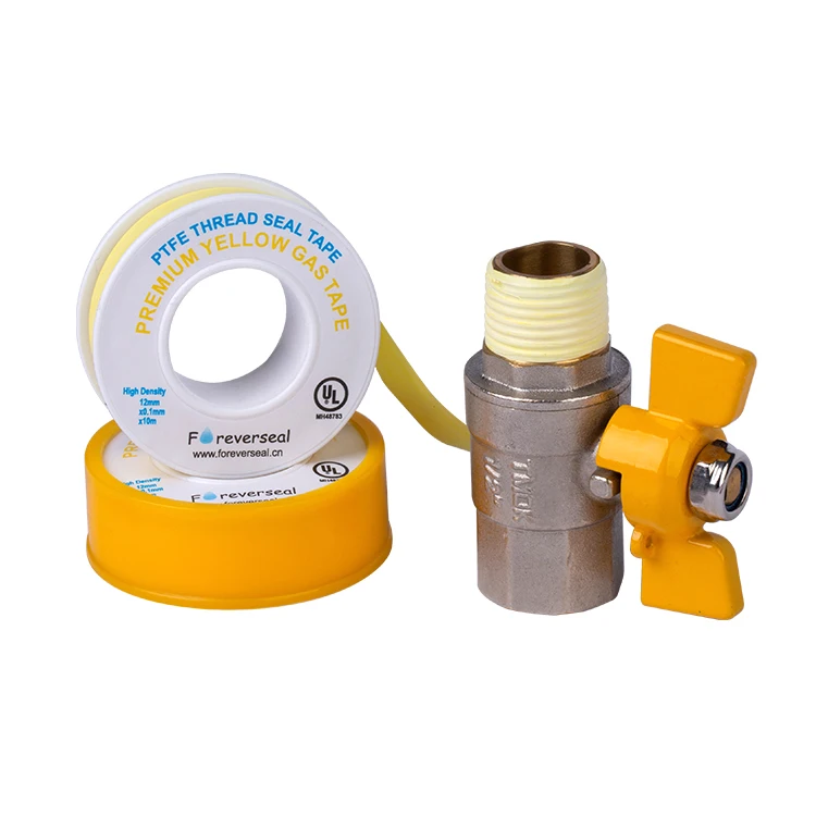 high temperature resistant high density ptfe tape for propane gas fittings
