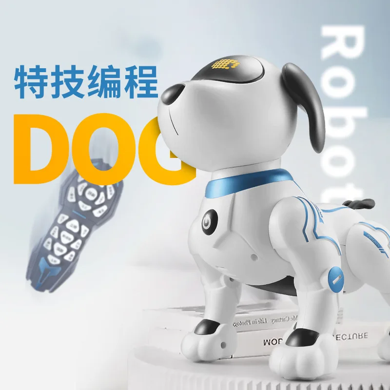 New Wholesale intelligent robot dog Programming Stunt Dancing rc robot dog