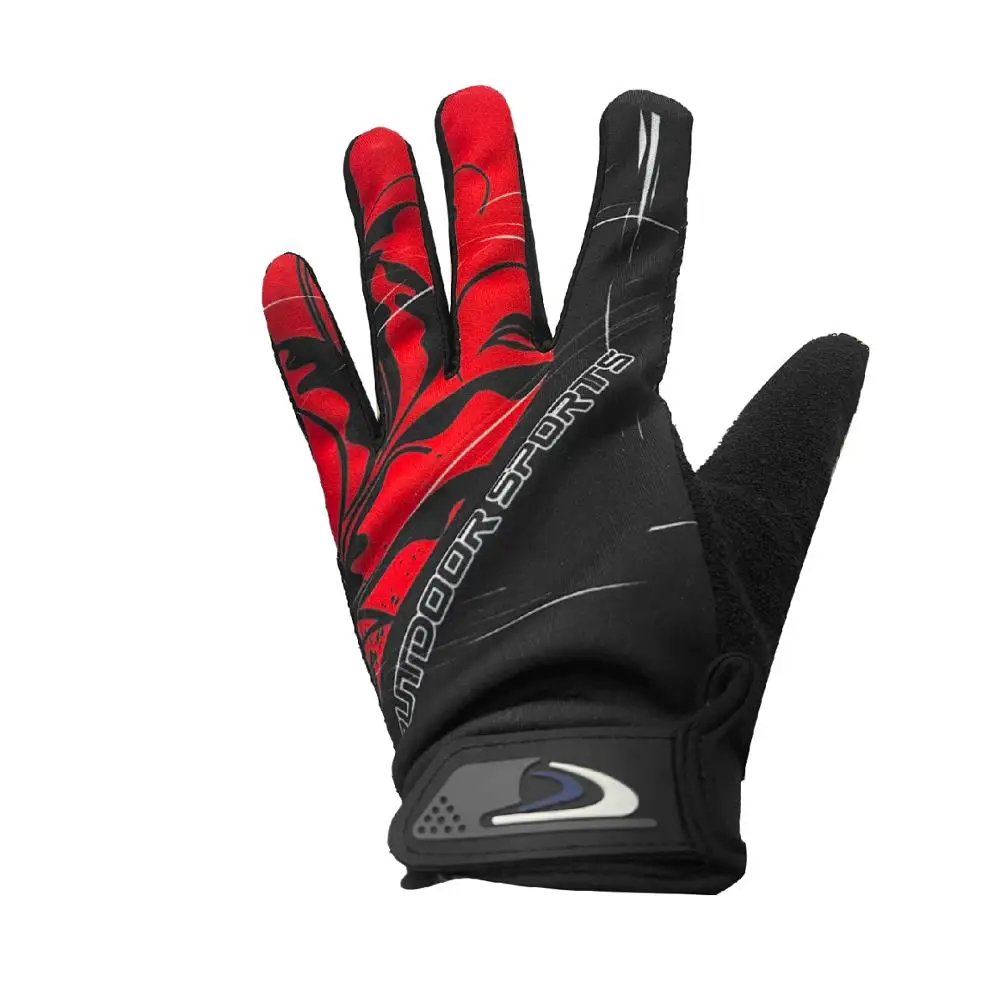 Customized Full Finger Breathable Summer Wear-resisting Motorcycle Gloves Man Leather In Racing Gloves